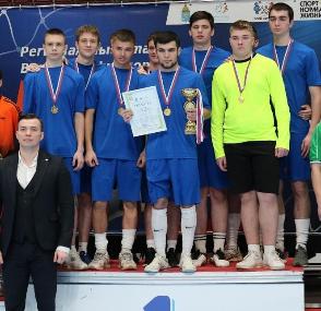 Команда нашего колледжа одержала победу в Региональном этапе Всероссийских соревнований по мини-футболу